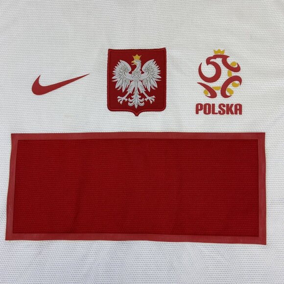 POLAND 2012 2013 HOME FOOTBALL SHIRT‎ SOCCER JERSEY NIKE 450508-105 sz L MEN - Picture 3 of 13